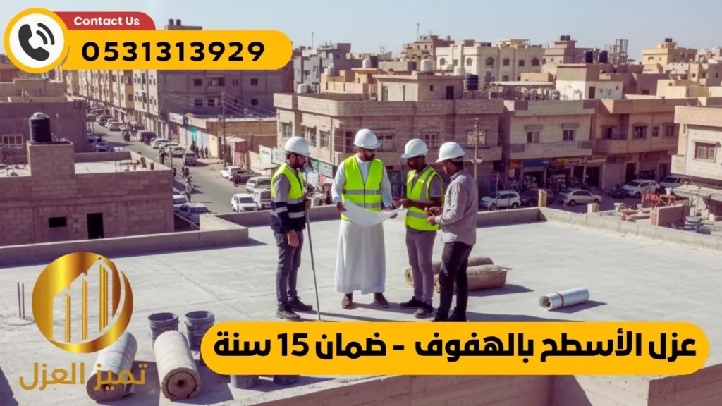 اختيار شركة عزل اسطح بالهفوف موثوقة 2 اطلب شركة عزل اسطح بالهفوف متخصصة فى عزل الفوم للاسطح