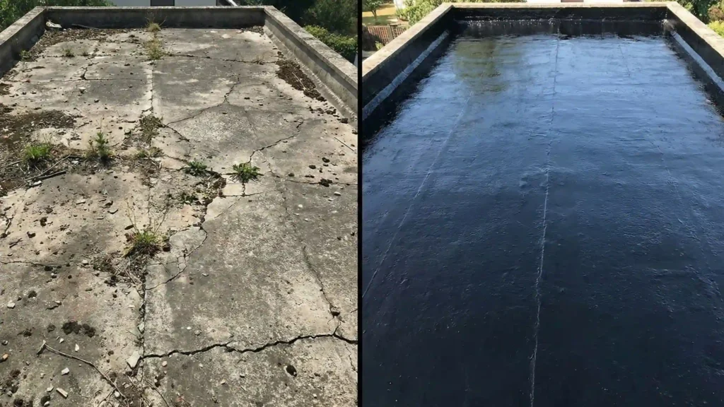 عزل سطح ملحق قديم في بيت بالمدينة المنورة