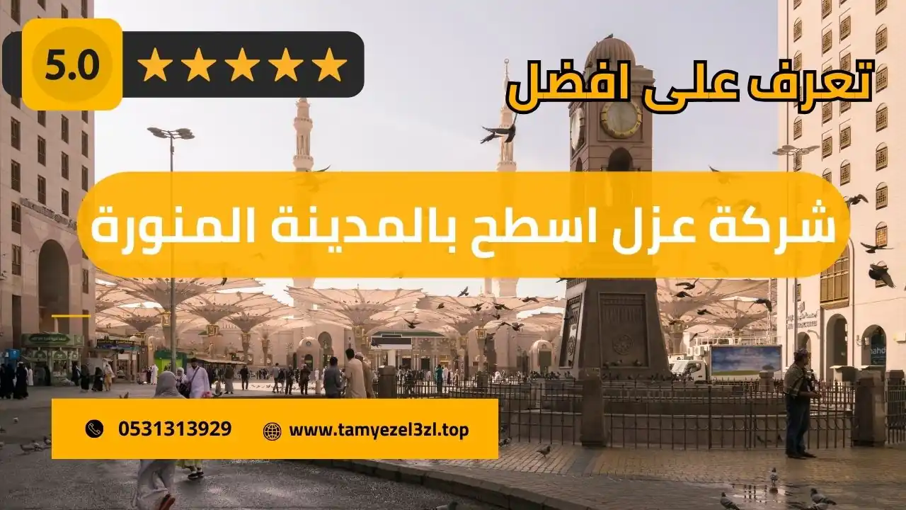 شركة عزل اسطح بالمدينة المنورة | افضل شركة عزل فوم بالمدينة شركة عزل اسطح بالمدينة المنورة