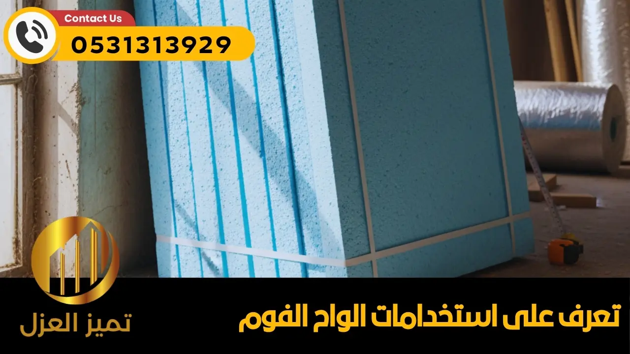 الواح الفوم العازل للجدران و الاسطح أحدث صيحة 2026 2 استخدامات الواح الفوم العازل