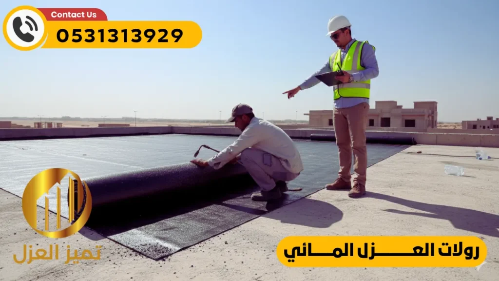 رولات العزل المائي لعوازل الاسطح بالسعودية