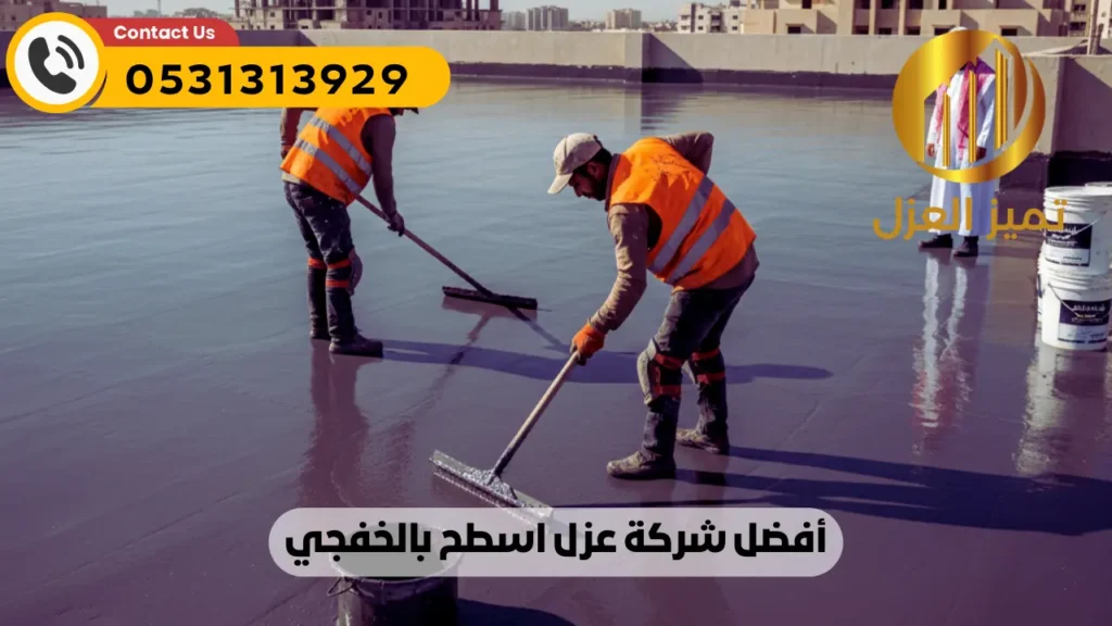 شركة عزل اسطح بالخفجي 966531313929+ | عازل مائي حراري فعال 4 شركة عزل اسطح بالخفجي لعزل جميع انواع الاسطح و عزل فوم بالخفجي