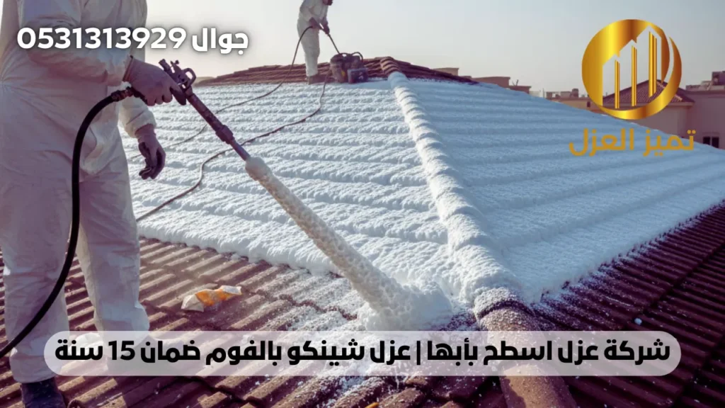 شركة عزل اسطح بابها | أفضل عزل اسطح بأبها | 966531313929+ 3 شركة عزل اسطح بابها متخصصة فى عزل فوم بابها و عزل مائي بابها و عزل حراري بابها