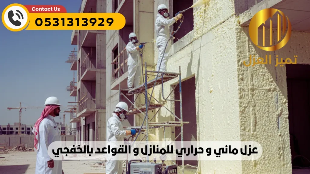 شركة عزل اسطح بالخفجي | عزل مائي و حراري فعال في الخفجي