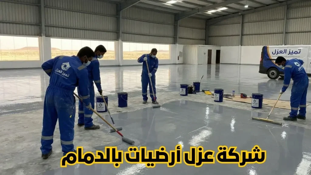 شركة عزل ارضيات بالدمام متخصصة فى عزل ارضيات الحمامات والمطابخ